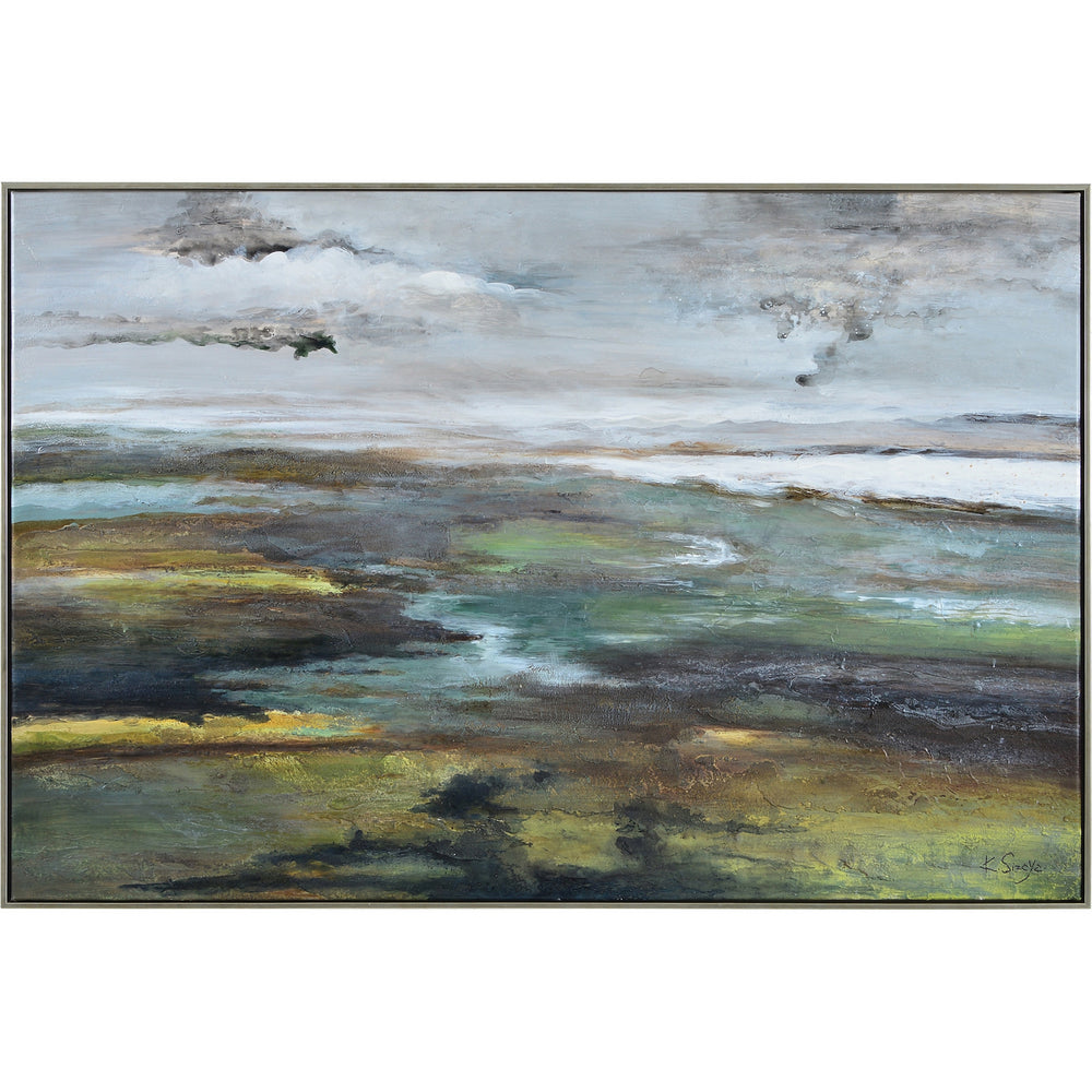 Renwil Canada - Canvas Art - Sprucer - Champagne Silver- Union Lighting Luminaires Decor