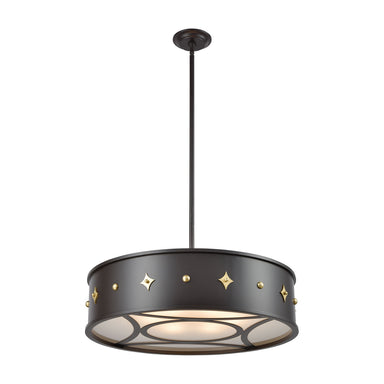 ELK Home - Six Light Chandelier - Roman - Oil Rubbed Bronze- Union Lighting Luminaires Decor