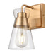 ELK Home - One Light Wall Sconce - Brookville - Burnished Brass- Union Lighting Luminaires Decor