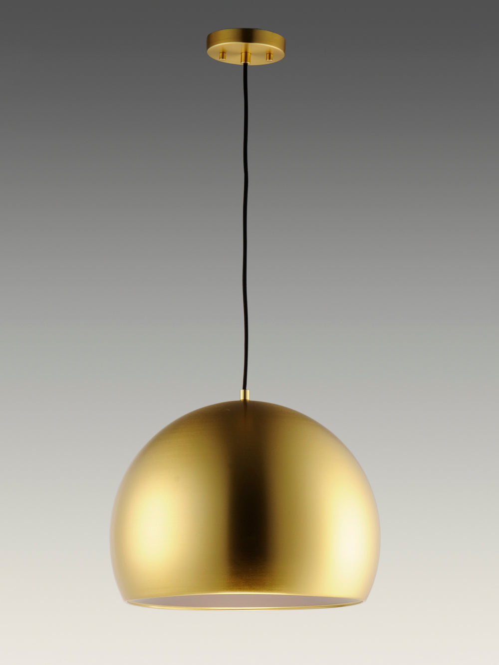 ET2 - LED Pendant - Palla - Satin Brass / Coffee- Union Lighting Luminaires Decor
