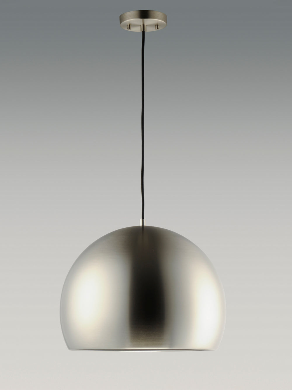 ET2 - LED Pendant - Palla - Satin Nickel / Black- Union Lighting Luminaires Decor