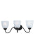 Maxim - Three Light Bath Vanity - Stefan - Black- Union Lighting Luminaires Decor