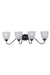 Maxim - Four Light Bath Vanity - Stefan - Black- Union Lighting Luminaires Decor