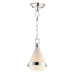 Maxim - One Light Mini Pendant - Giza - Polished Nickel- Union Lighting Luminaires Decor