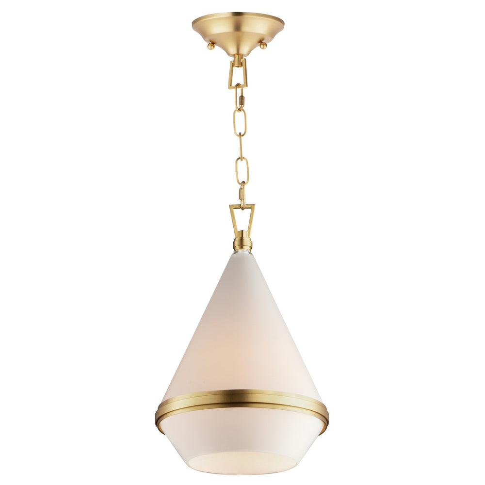 Maxim - One Light Pendant - Giza - Satin Brass- Union Lighting Luminaires Decor