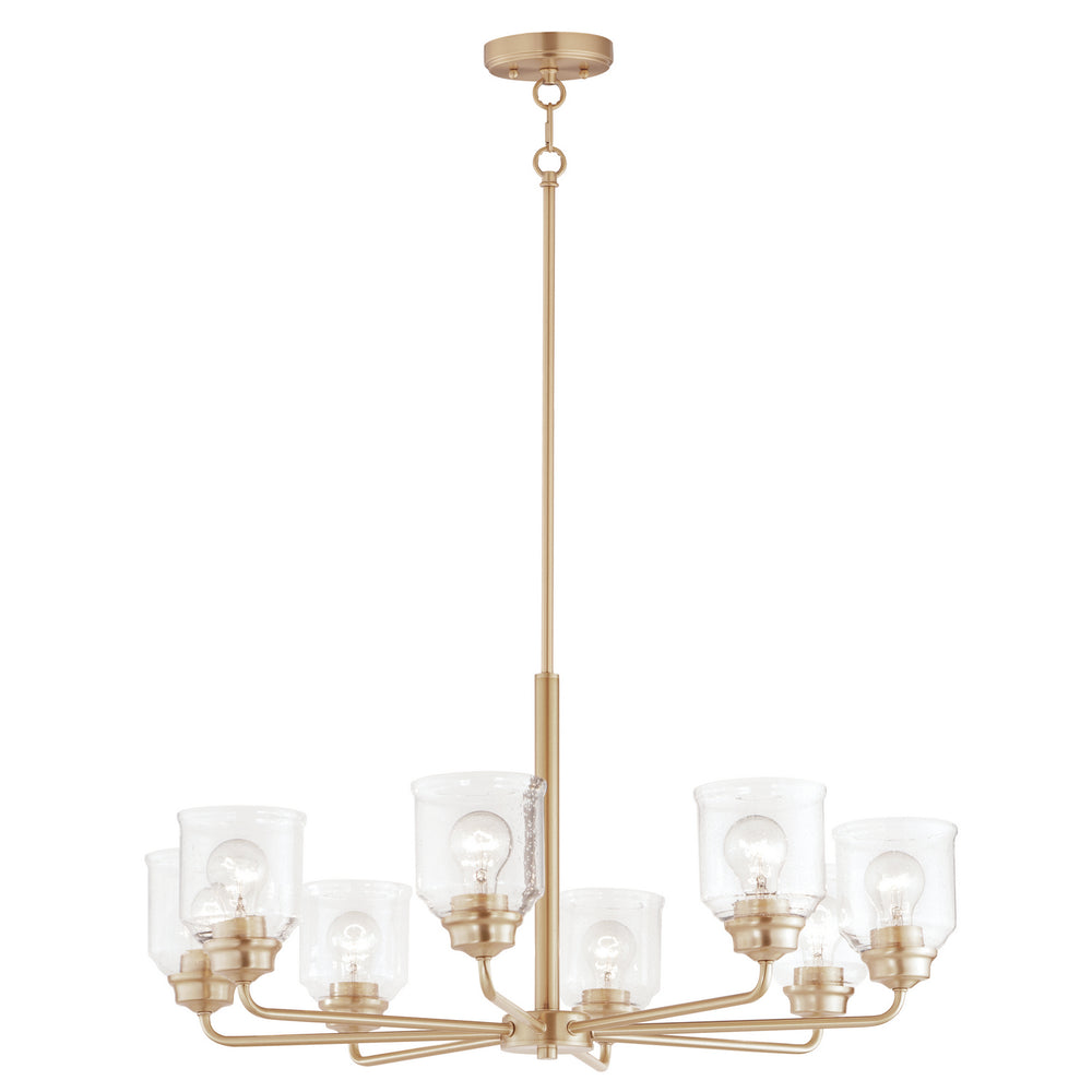 Maxim - Eight Light Chandelier - Acadia - Heritage- Union Lighting Luminaires Decor