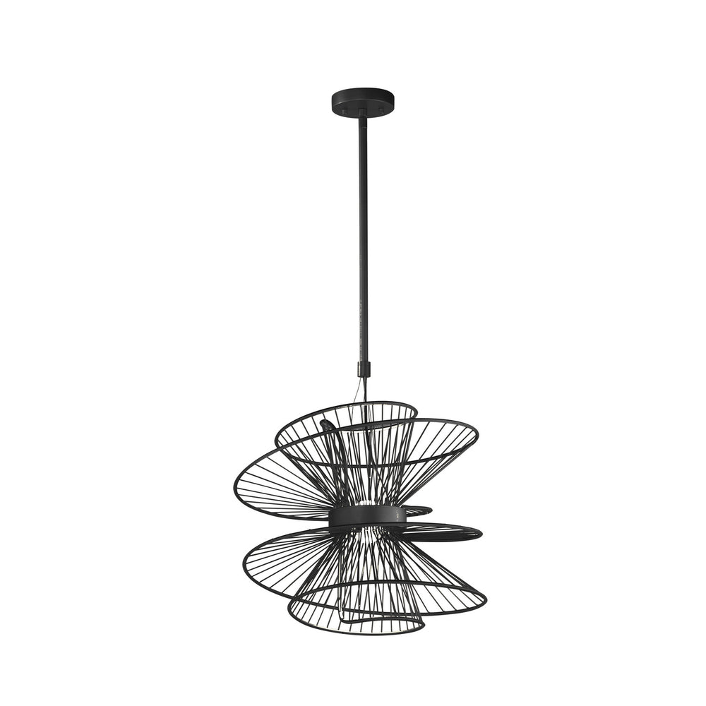 Maxim - LED Pendant - Zeta - Black- Union Lighting Luminaires Decor