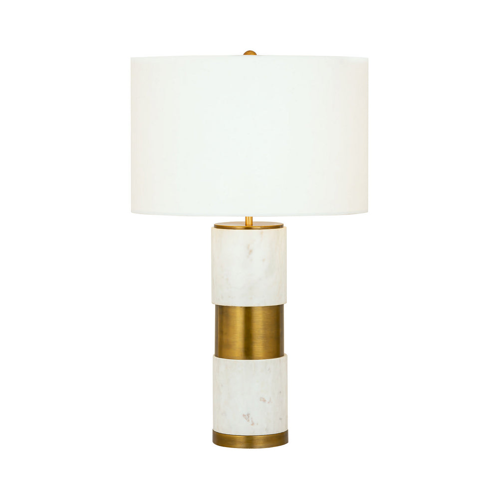 ELK Home - One Light Table Lamp - Jansen - Aged Brass- Union Lighting Luminaires Decor