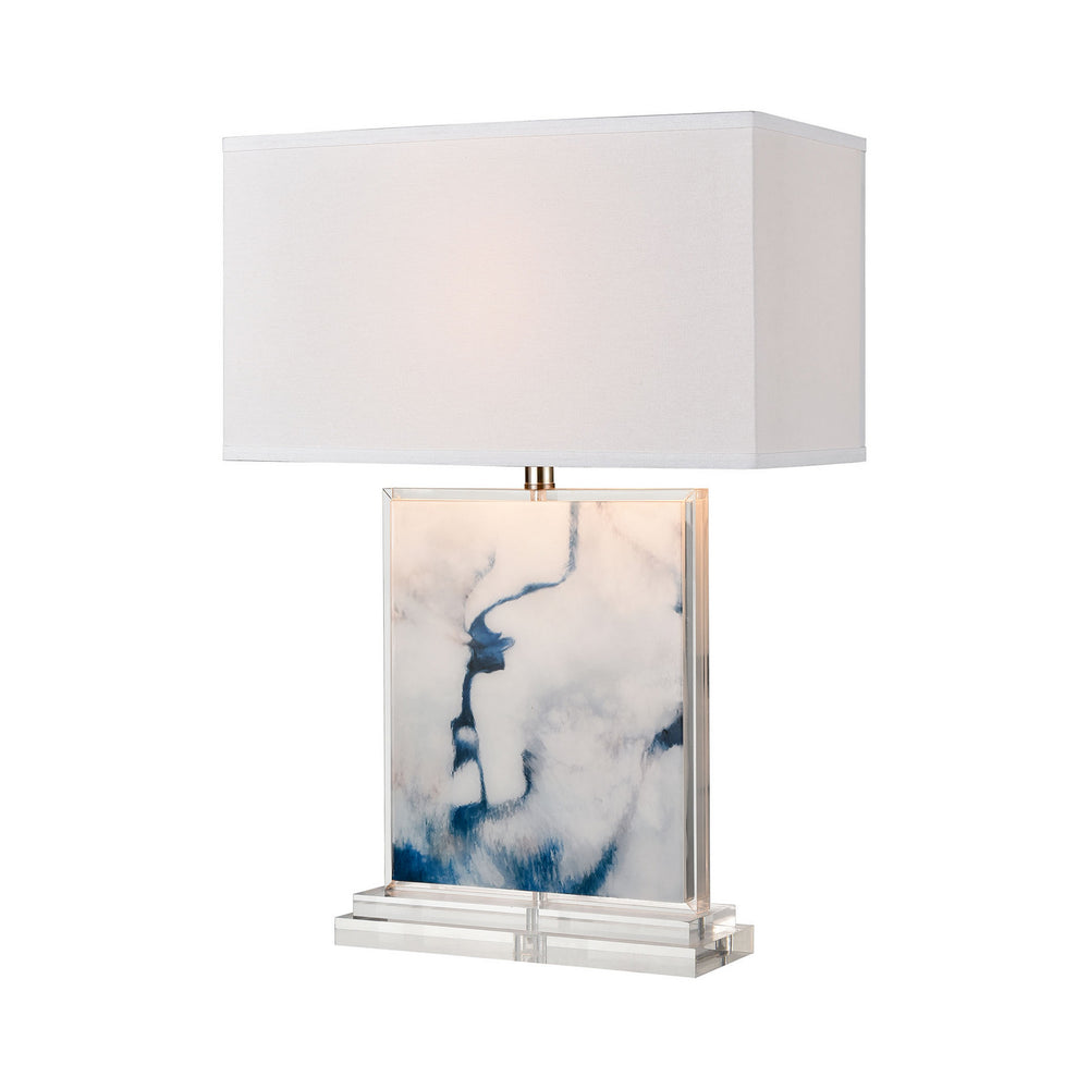 ELK Home - One Light Table Lamp - Belhaven - Blue- Union Lighting Luminaires Decor