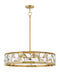 Fredrick Ramond Canada - LED Chandelier - Jolie - Heritage Brass- Union Lighting Luminaires Decor