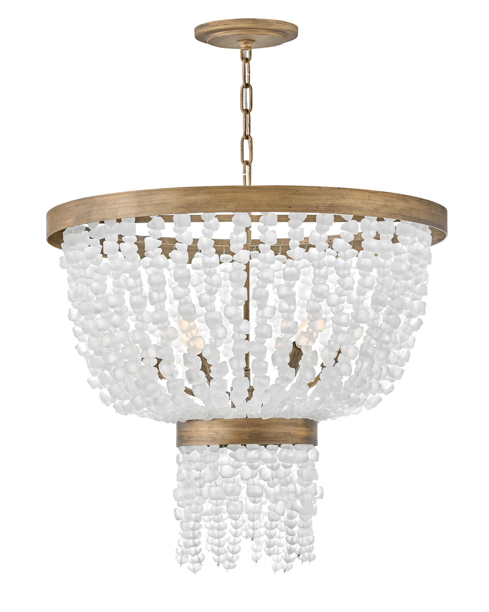 Fredrick Ramond Canada - LED Pendant - Dune - Burnished Gold- Union Lighting Luminaires Decor