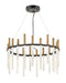 Fredrick Ramond Canada - LED Chandelier - Echo - Black- Union Lighting Luminaires Decor