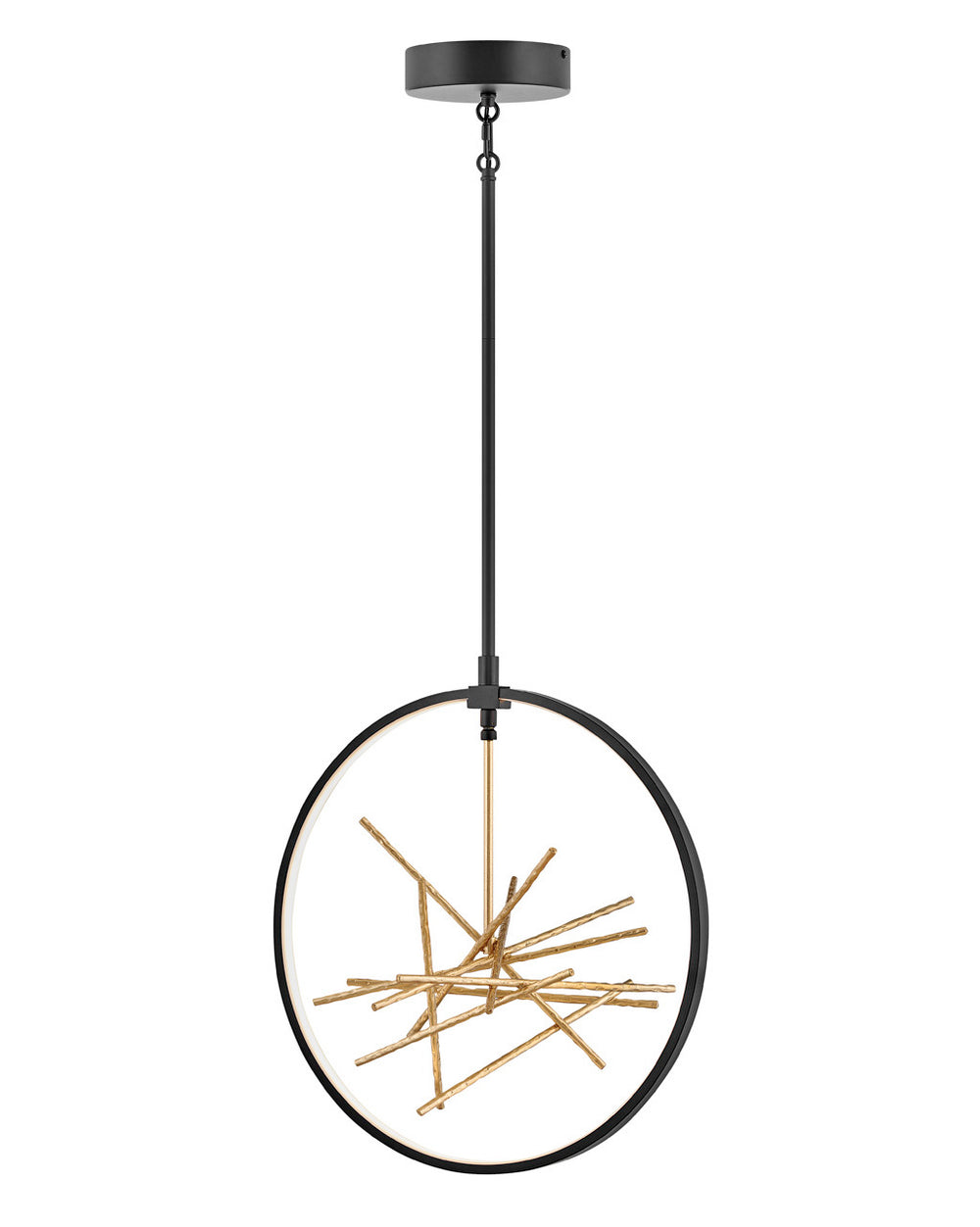 Fredrick Ramond Canada - LED Pendant - Styx - Black- Union Lighting Luminaires Decor