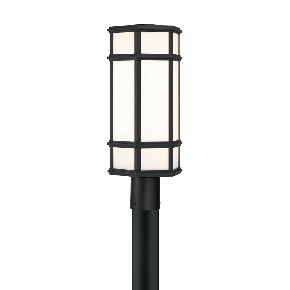 Eurofase Canada - LED Outdoor Post Mount - Monte - Satin Black- Union Lighting Luminaires Decor