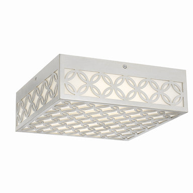 Eurofase Canada - LED Outdoor Flushmount - Clover - Aged silver- Union Lighting Luminaires Decor