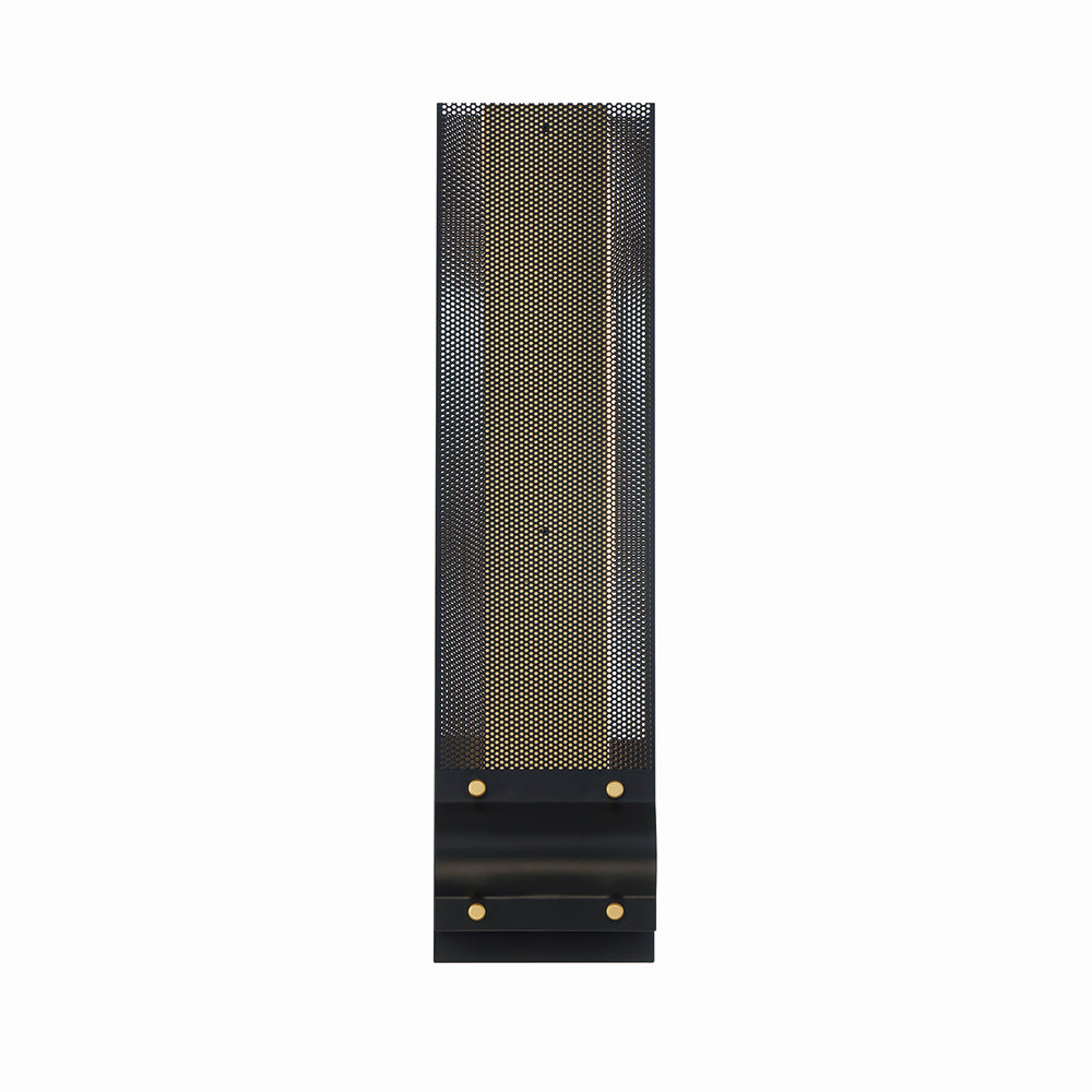 Eurofase Canada - LED Outdoor Wall Sconce - Admiral - Black/Gold- Union Lighting Luminaires Decor