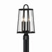 Eurofase Canada - Four Light Outdoor Post Mount - Daulle - Satin Black- Union Lighting Luminaires Decor