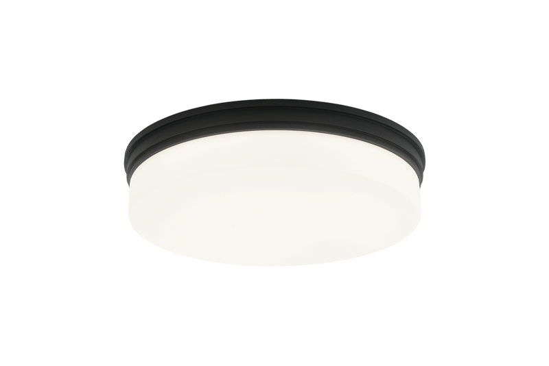 Matteo Canada - LED Flush Mount - Circian - Matte Black- Union Lighting Luminaires Decor