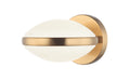 Matteo Canada - One Light Wall Sconce - Chatoyant - Aged Gold Brass- Union Lighting Luminaires Decor