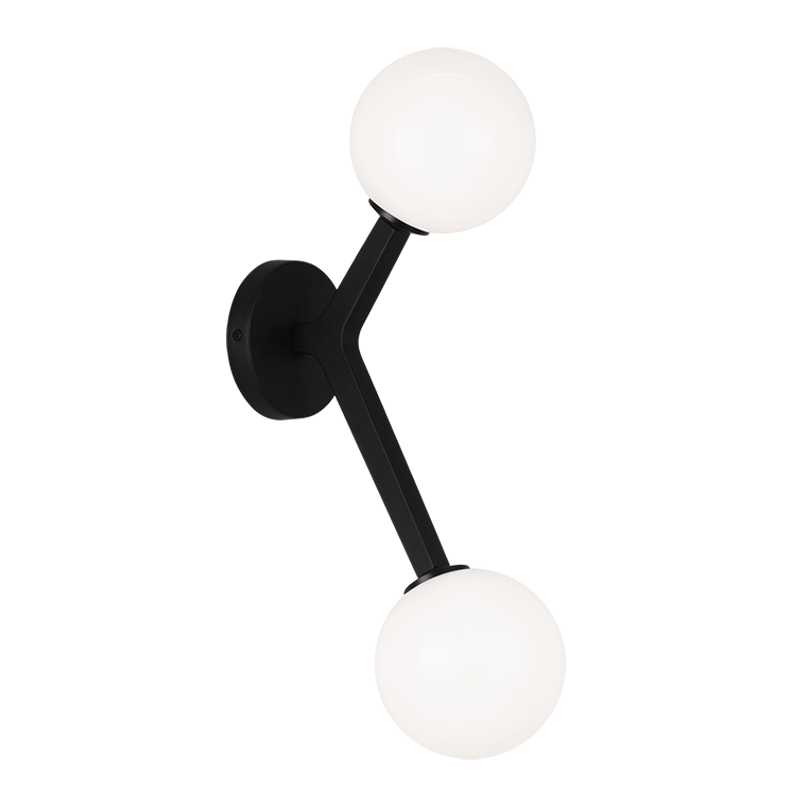 Matteo Canada - Two Light Wall Sconce - Rami - Black- Union Lighting Luminaires Decor