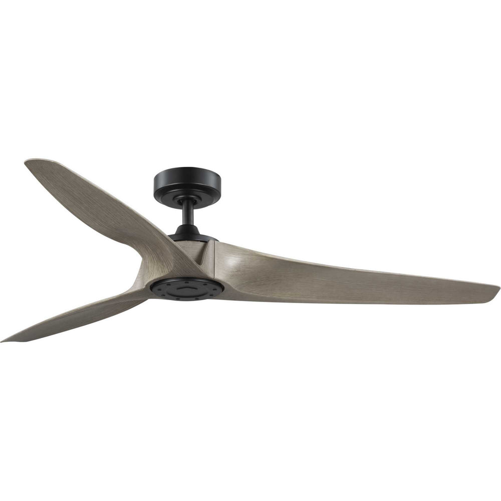 Progress Canada - 60``Ceiling Fan - Manvel - Matte Black- Union Lighting Luminaires Decor