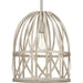 Progress Canada - One Light Pendant - Chastain - Bleached Oak- Union Lighting Luminaires Decor