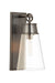 Z-Lite Canada - One Light Wall Sconce - Wentworth - Plated Bronze- Union Lighting Luminaires Decor