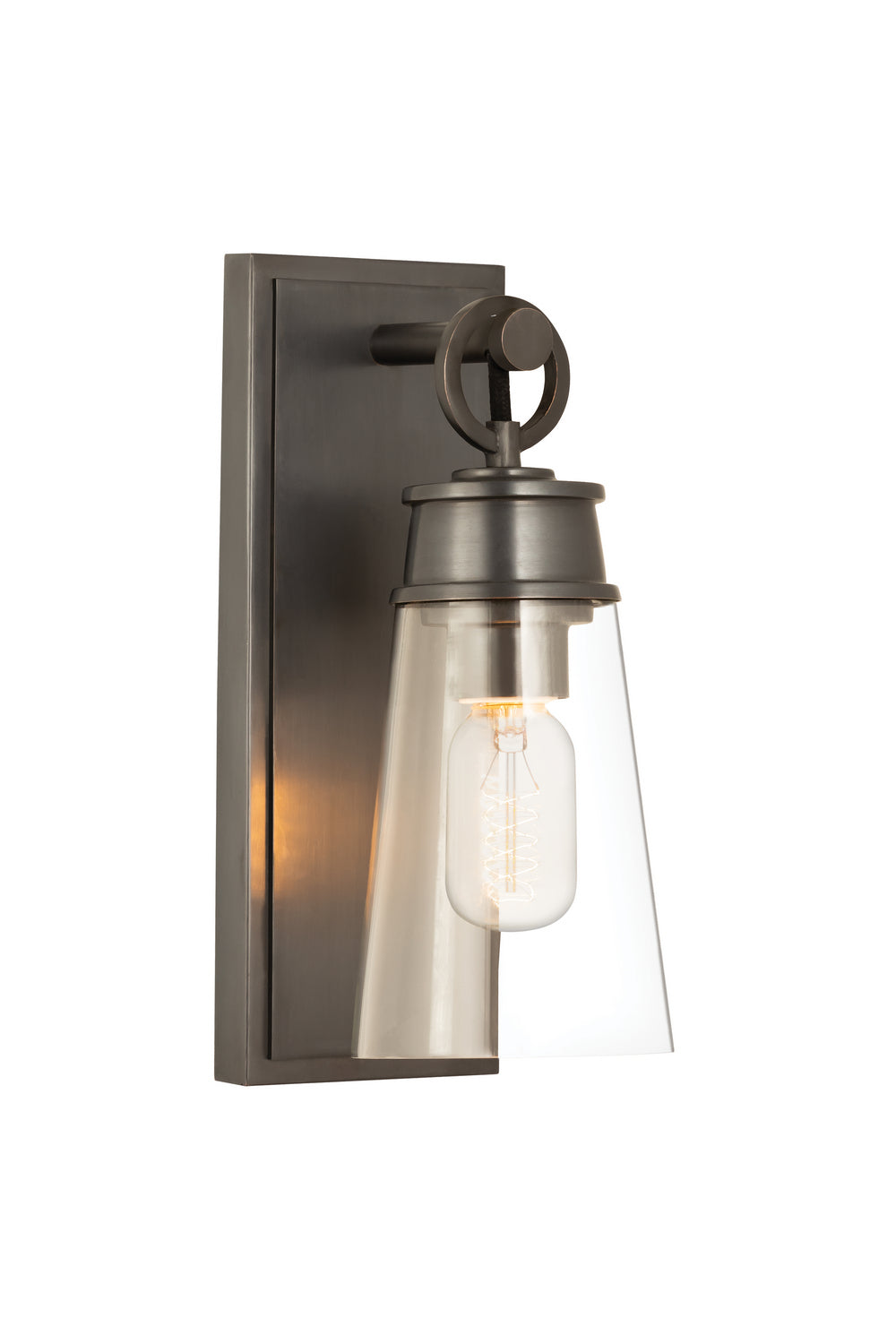 Z-Lite Canada - One Light Wall Sconce - Wentworth - Plated Bronze- Union Lighting Luminaires Decor