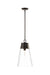 Z-Lite Canada - One Light Pendant - Wentworth - Matte Black- Union Lighting Luminaires Decor