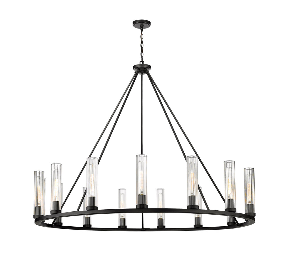 Z-Lite Canada - 15 Light Chandelier - Beau - Bronze- Union Lighting Luminaires Decor