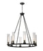 Z-Lite Canada - Eight Light Chandelier - Beau - Bronze- Union Lighting Luminaires Decor