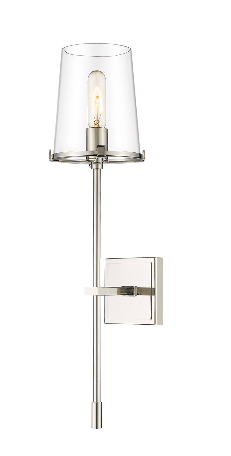 Z-Lite Canada - One Light Wall Sconce - Callista - Polished Nickel- Union Lighting Luminaires Decor