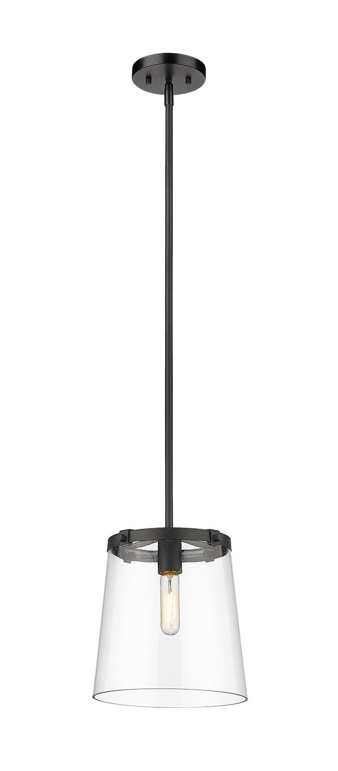 Z-Lite Canada - One Light Pendant - Callista - Matte Black- Union Lighting Luminaires Decor
