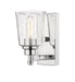 Z-Lite Canada - One Light Wall Sconce - Bohin - Chrome- Union Lighting Luminaires Decor