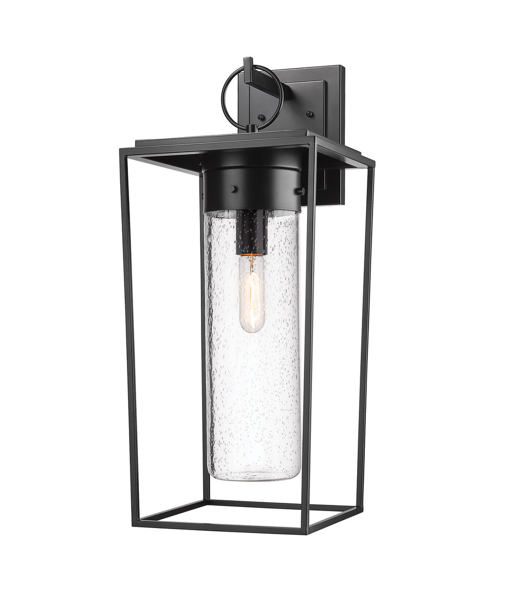 Z-Lite Canada - One Light Outdoor Wall Light - Sheridan - Black- Union Lighting Luminaires Decor