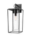 Z-Lite Canada - One Light Outdoor Wall Light - Sheridan - Black- Union Lighting Luminaires Decor
