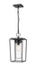 Z-Lite Canada - One Light Outdoor Chain Mount Ceiling Fixture - Sheridan - Black- Union Lighting Luminaires Decor
