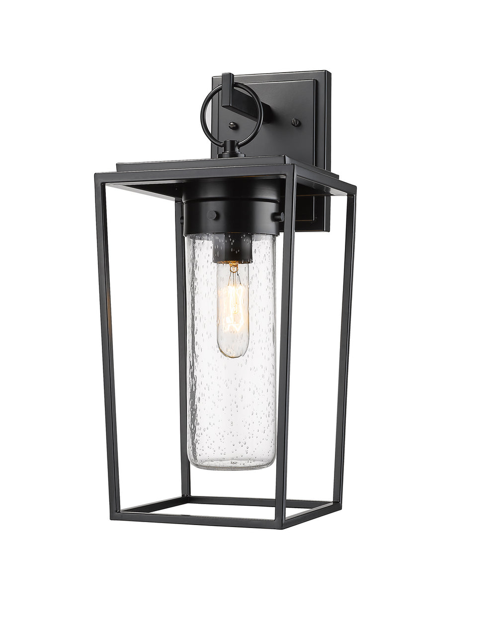 Z-Lite Canada - One Light Outdoor Wall Light - Sheridan - Black- Union Lighting Luminaires Decor