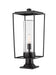 Z-Lite Canada - One Light Outdoor Pier Mounted Fixture - Sheridan - Black- Union Lighting Luminaires Decor