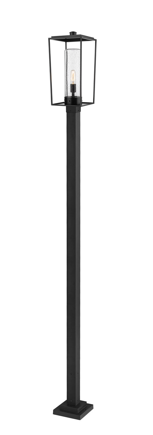 Z-Lite Canada - One Light Outdoor Post Mounted Fixture - Sheridan - Black- Union Lighting Luminaires Decor