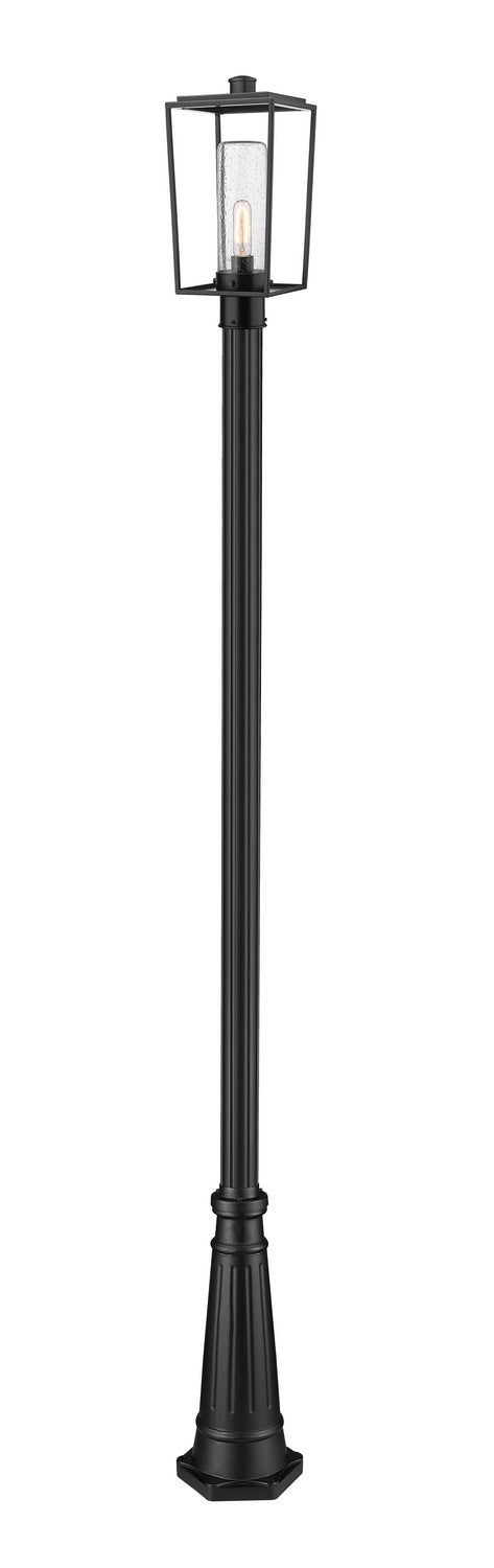 Z-Lite Canada - One Light Outdoor Post Mounted Fixture - Sheridan - Black- Union Lighting Luminaires Decor