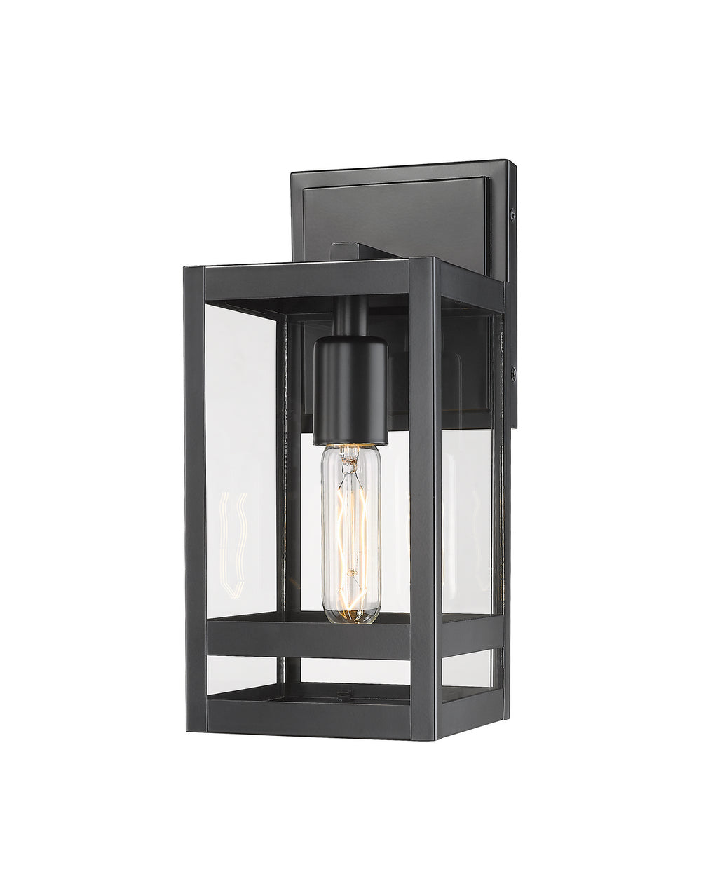 Z-Lite Canada - One Light Outdoor Wall Light - Nuri - Black- Union Lighting Luminaires Decor