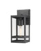 Z-Lite Canada - One Light Outdoor Wall Light - Nuri - Black- Union Lighting Luminaires Decor