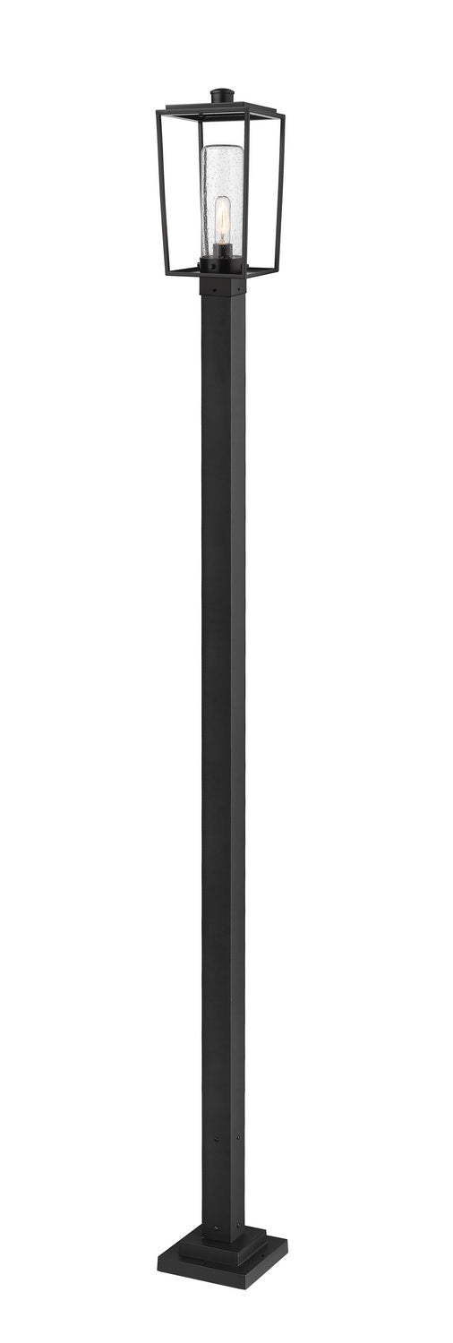Z-Lite Canada - One Light Outdoor Post Mounted Fixture - Sheridan - Black- Union Lighting Luminaires Decor