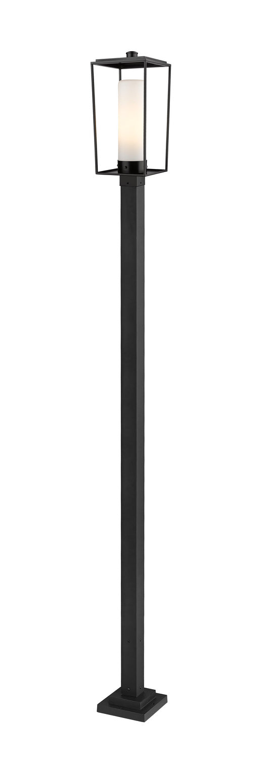 Z-Lite Canada - One Light Outdoor Post Mounted Fixture - Sheridan - Black- Union Lighting Luminaires Decor