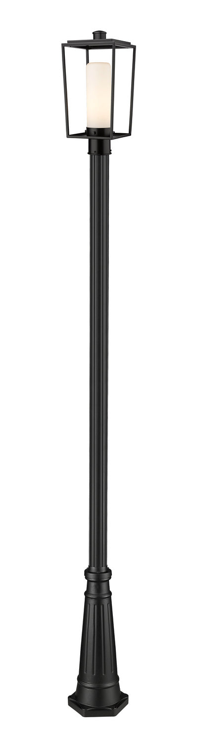 Z-Lite Canada - One Light Outdoor Post Mounted Fixture - Sheridan - Black- Union Lighting Luminaires Decor