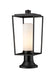 Z-Lite Canada - One Light Outdoor Pier Mounted Fixture - Sheridan - Black- Union Lighting Luminaires Decor