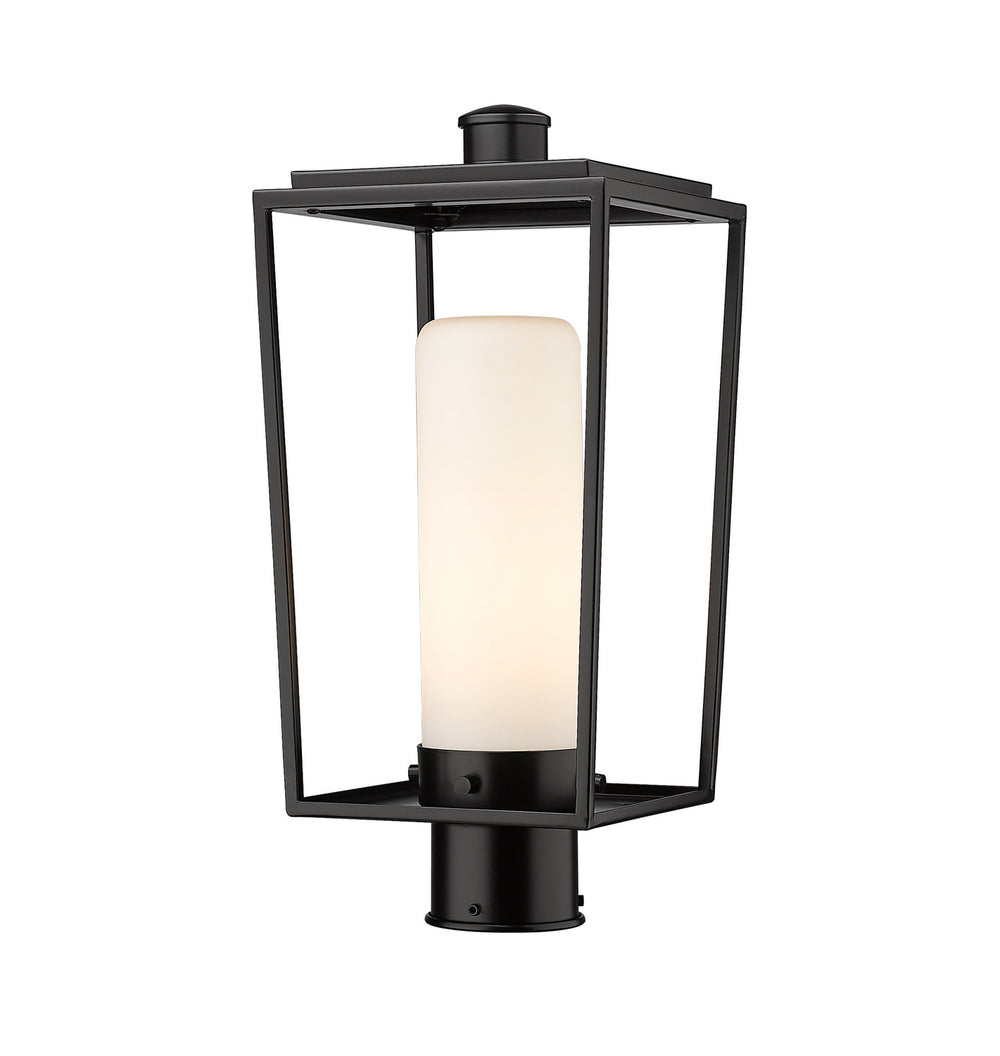 Z-Lite Canada - One Light Outdoor Post Mount Fixture - Sheridan - Black- Union Lighting Luminaires Decor