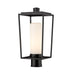 Z-Lite Canada - One Light Outdoor Post Mount Fixture - Sheridan - Black- Union Lighting Luminaires Decor