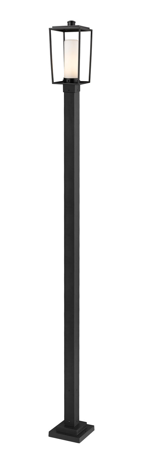 Z-Lite Canada - One Light Outdoor Post Mounted Fixture - Sheridan - Black- Union Lighting Luminaires Decor